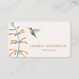 Hummingbird Business Card Visitenkarte