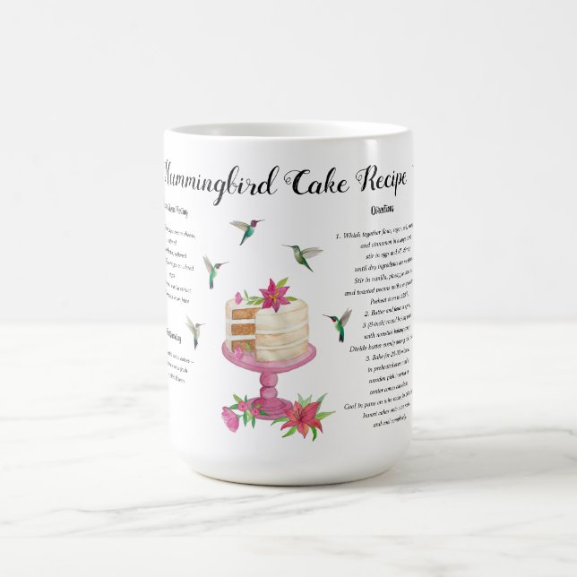 Hummingbird Cake Recipe Kaffeetasse (Mittel)