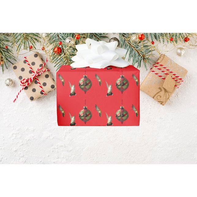 Hummingbird Christmas Geschenk Wrap Geschenkpapier (Von Creator hochgeladen)