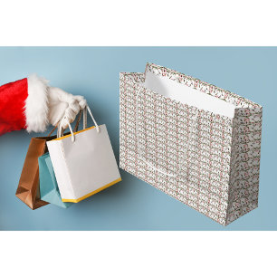 Hummingbird Christmas-Geschenktasche Große Geschenktüte