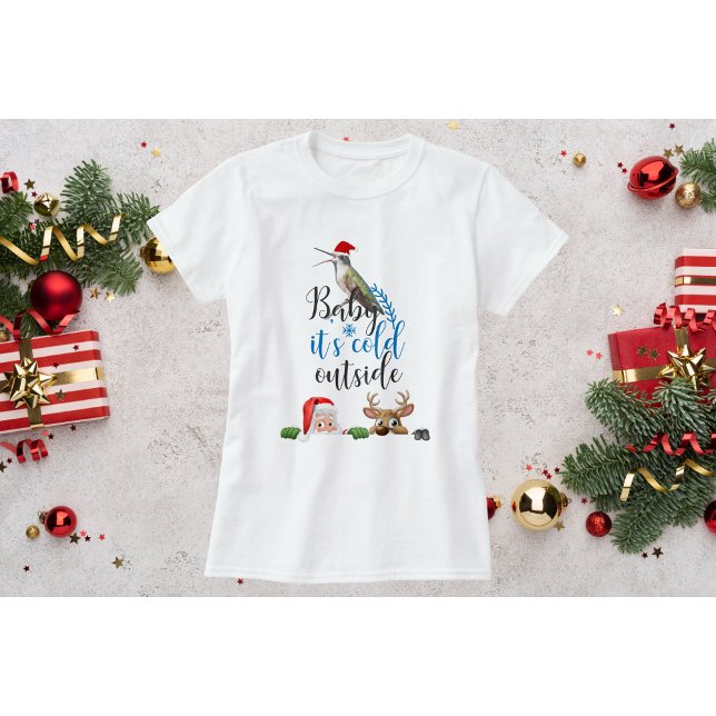 Hummingbird Christmas Shirt Baby seine Erkältung d (Von Creator hochgeladen)