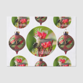 Hummingbird Christmas Tissue Paper Seidenpapier