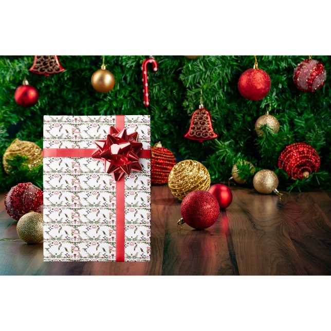 Hummingbird Christmas Wrapping Paper Geschenkpapier (Von Creator hochgeladen)