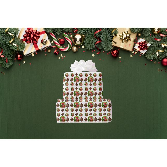 Hummingbird Christmas Wrapping Paper Geschenkpapier (Von Creator hochgeladen)