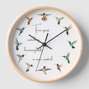 Hummingbird Clock Uhr