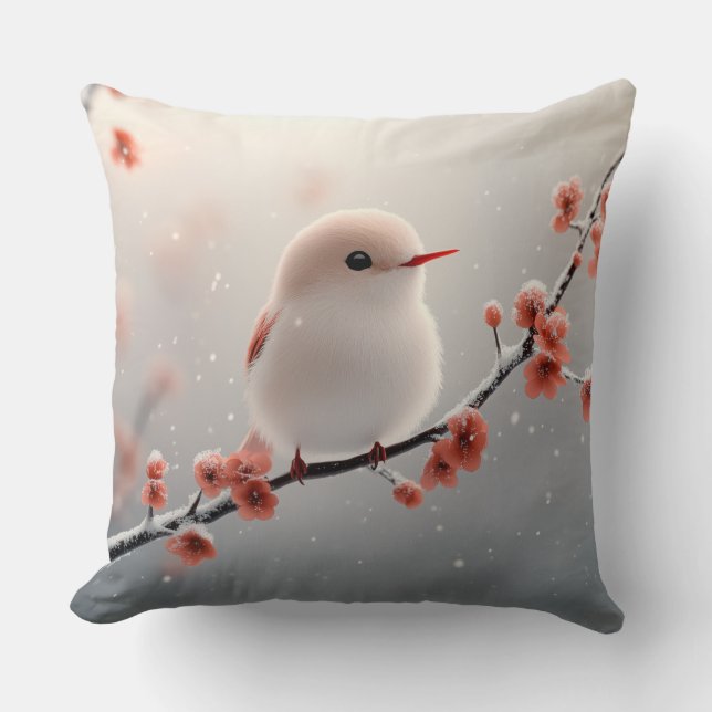 Hummingbird-Design Kissen (Vorderseite)