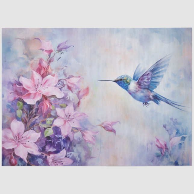 Hummingbird Design Series 5 Seidenpapier (Vorderseite)