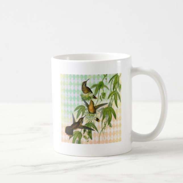 Hummingbird Digital Art Kaffeetasse (Rechts)
