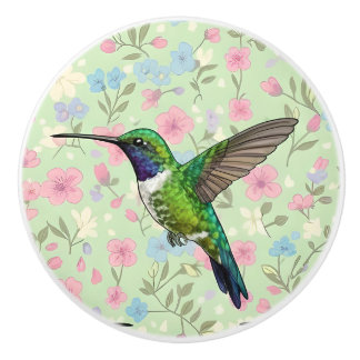 Hummingbird Door Pull Keramikknauf