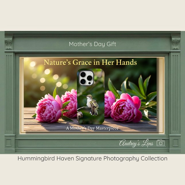 Hummingbird Fine Art Phone Case Mother's Day (Von Creator hochgeladen)