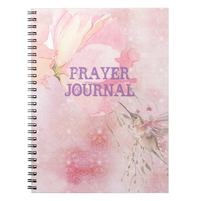 HUMMINGBIRD FLORAL JOURNAL NOTIZBLOCK (Vorderseite)