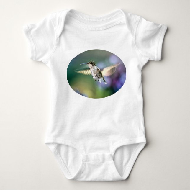 Hummingbird Flying Baby Strampler (Vorderseite)