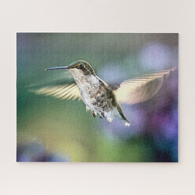 Hummingbird Flying Puzzle (Horizontal)
