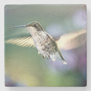 Hummingbird Flying Steinuntersetzer