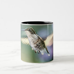 Hummingbird Flying Zweifarbige Tasse