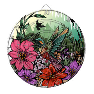 Hummingbird Garten Dartscheibe