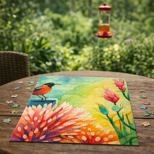 Hummingbird Garten Puzzle (Von Creator hochgeladen)