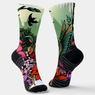 Hummingbird Garten Socken
