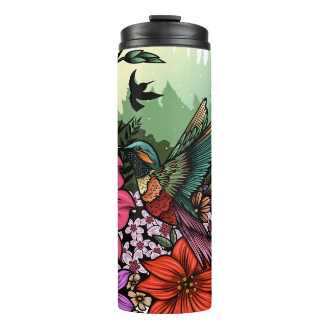 Hummingbird Garten Thermosbecher (Vorderseite)