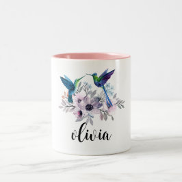 Hummingbird-Geschenke für Frauen Humming-Vögel Zweifarbige Tasse