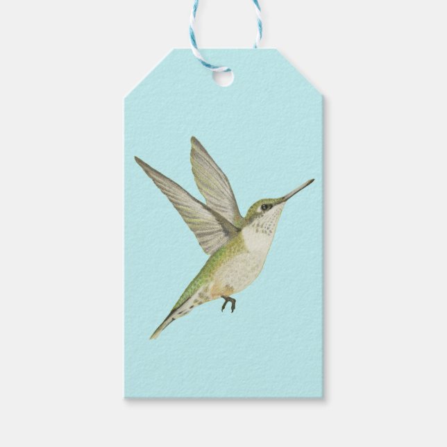 Hummingbird Gift Tags Geschenkanhänger (Vorderseite)