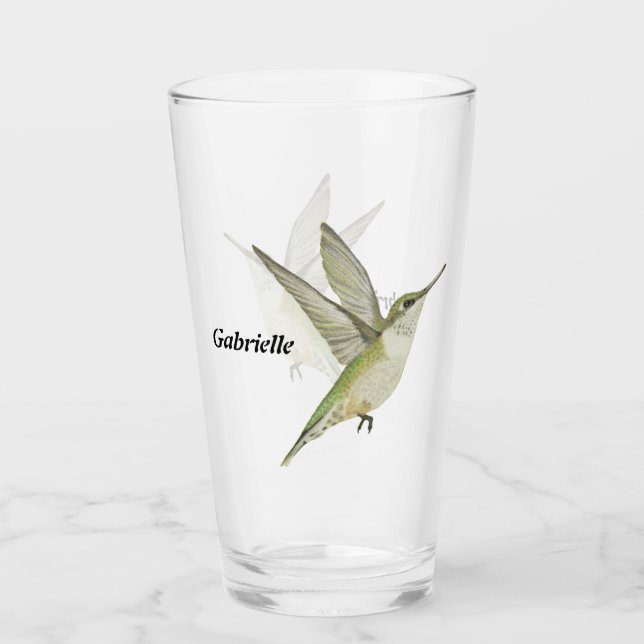 Hummingbird Glass Glas (Vorderseite)