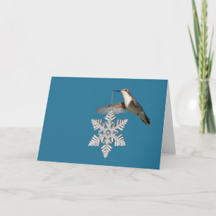 Hummingbird Greetings Feiertagskarte