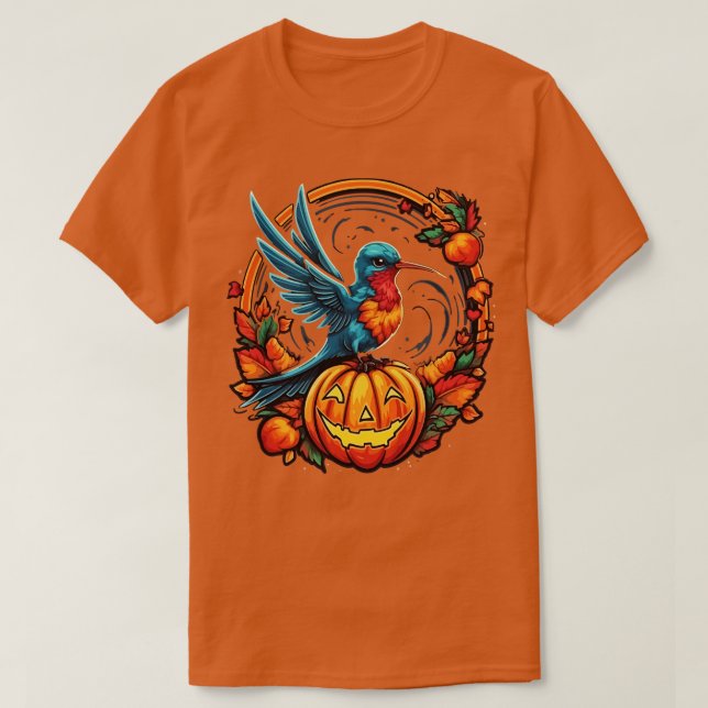 Hummingbird Halloween T-Shirt (Design vorne)