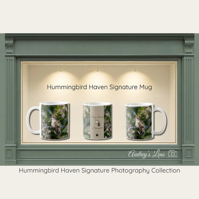 Hummingbird Haven Nature Mug Gift Kaffeetasse (Von Creator hochgeladen)
