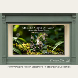 Hummingbird Haven Signature Mother's Day Card Karte