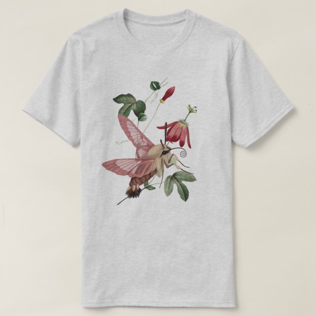 Hummingbird Hawk Moth T-Shirt (Design vorne)