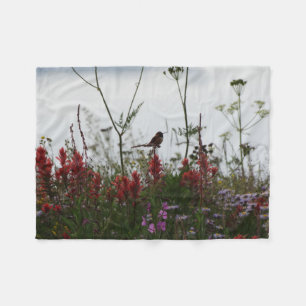 Hummingbird in Dusk Fleecedecke