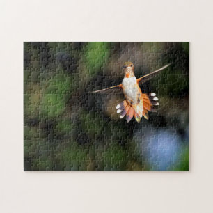 Hummingbird in Flight Jigsaw Puzzle