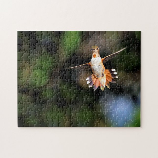 Hummingbird in Flight Jigsaw Puzzle (Horizontal)