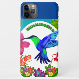 Hummingbird inmitten der Schönheit der Natur, Sere iPhone 11Pro Max Hülle