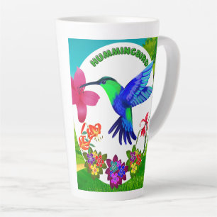 Hummingbird inmitten der Schönheit der Natur, Sere Milchtasse