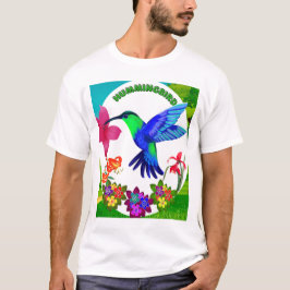 Hummingbird inmitten der Schönheit der Natur, Sere T-Shirt
