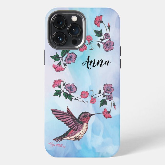 Hummingbird-iPhone-Hülle iPhone Hülle (Rückseite)