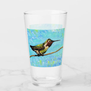 Hummingbird ist bereit zum Fliegen Glas