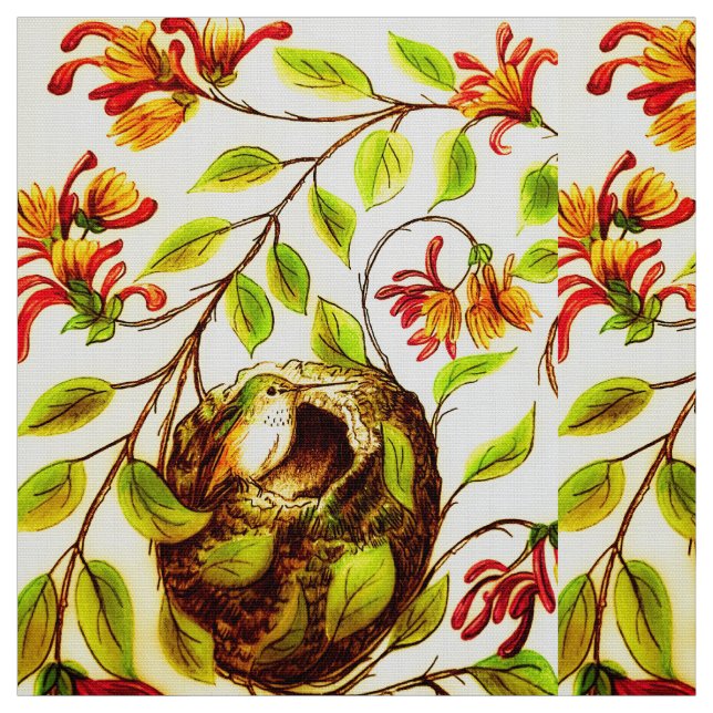 Hummingbird Joy Fabric Stoff (Muster)