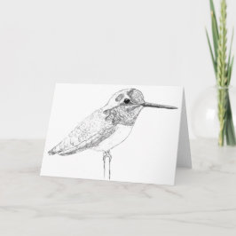 Hummingbird Karte