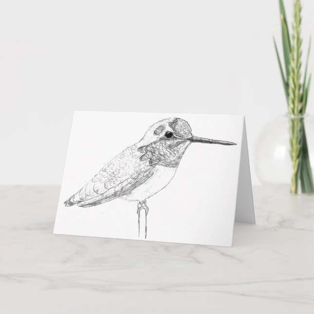 Hummingbird Karte (Vorderseite)