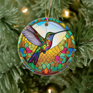 Hummingbird Keramik Dekorative Gestaltungsaussehen Ornament