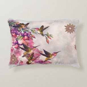 Hummingbird Lavender Jeweled Zierkissen