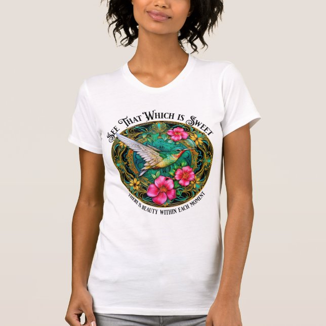 Hummingbird lover Shirt - 1 (Vorderseite)