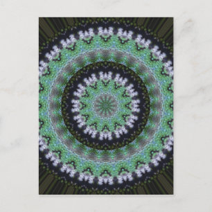 Hummingbird Mandala Postkarte