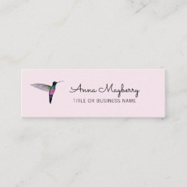 Hummingbird Mini Business Card Visitenkarte