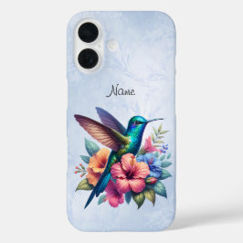 Hummingbird mit Blume Case-Mate iPhone Case