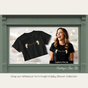Hummingbird Mommy To Be Shirt   Babyparty
