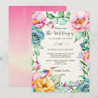 Hummingbird Motif Wedding